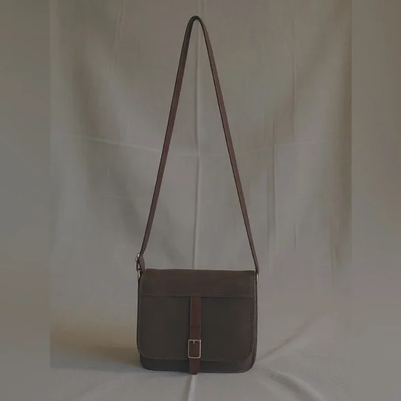 Fossil Renmore City Bag Olive Green Messenger Crossbody Unisex Adjustable Strap - Picture 6 of 15